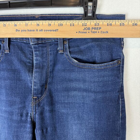 Levi's Jeans Women 30 Blue Denim 5-Pockets Mid-Rise Slimming Skinny Leg Classic - Picture 10 of 16